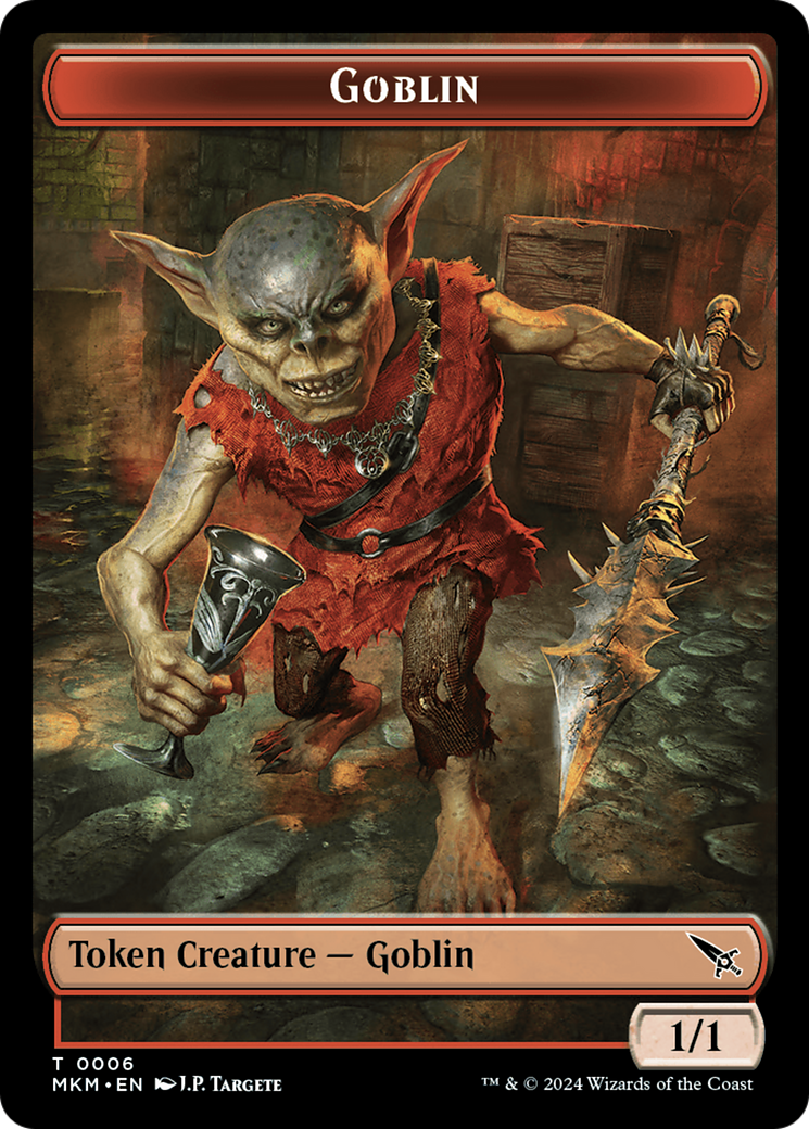 Image of Goblin (TMKM-006) - Murders at Karlov Manor Tokens