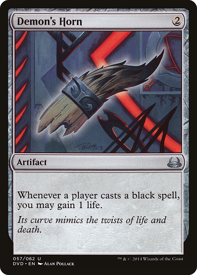 Image of Demon's Horn (DD3-057) - Duel Decks Anthology: Divine vs. Demonic