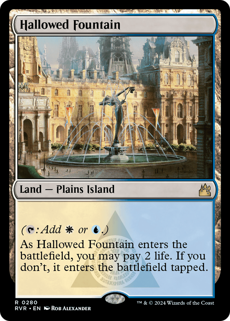 Image of Hallowed Fountain (RVR-280) - Ravnica Remastered