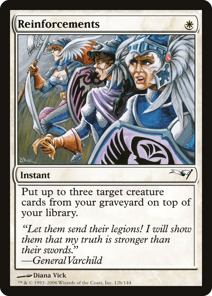 Image of Reinforcements (Version 2) (CTD-12B) - Coldsnap Theme Decks