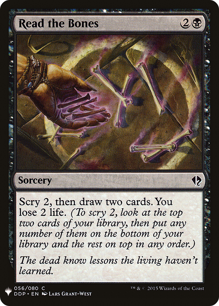 Image of Read the Bones (LIST-DDP-56) - The List