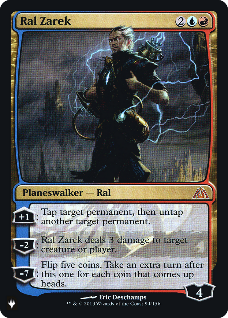 Image of Ral Zarek (LIST-DGM-94) - The List Foil