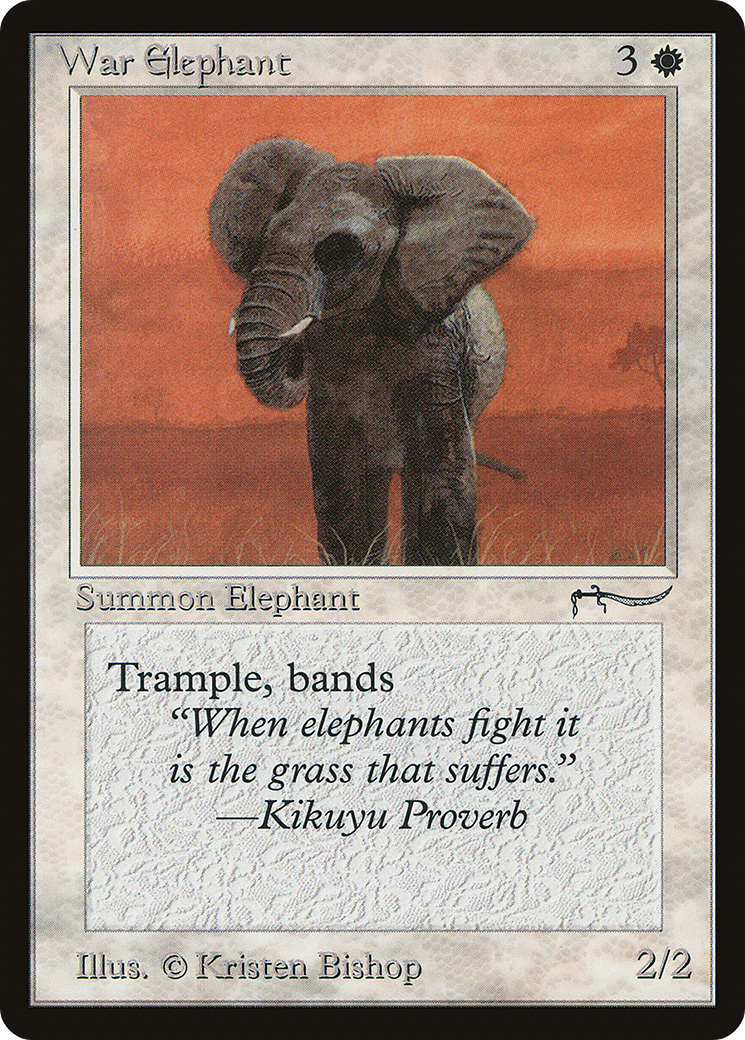 Image of War Elephant (Light) (ARN-) - Arabian Nights