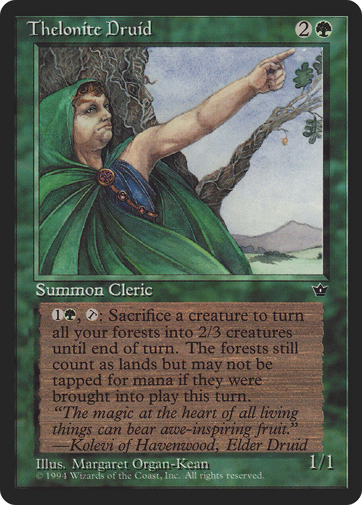 Image of Thelonite Druid (FEM-) - Fallen Empires