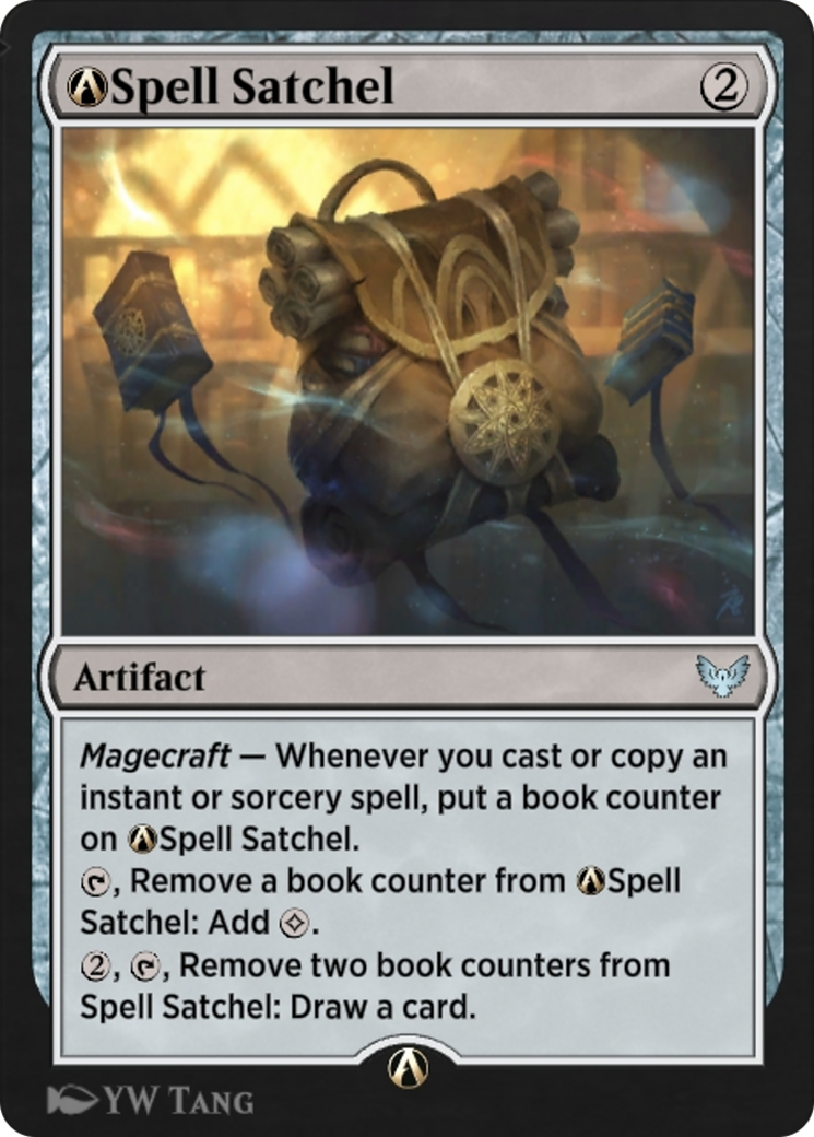 Image of A-Spell Satchel (STX-A-258) - Strixhaven: School of Mages