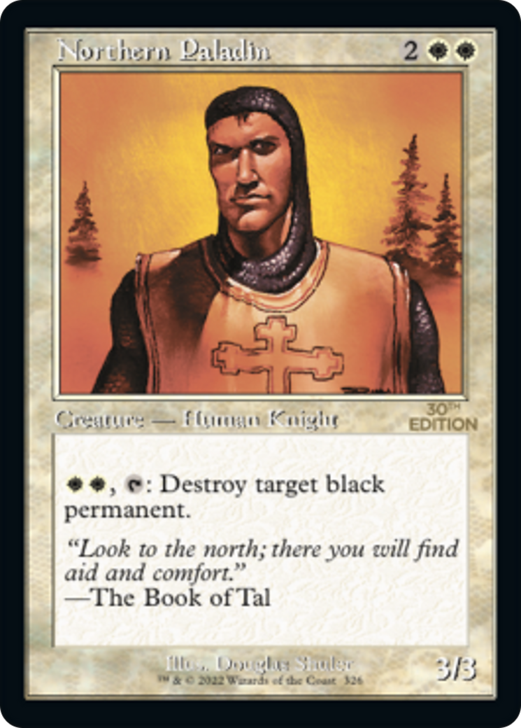 Image of Northern Paladin (Retro Frame) (30A-326) - 30th Anniversary Edition