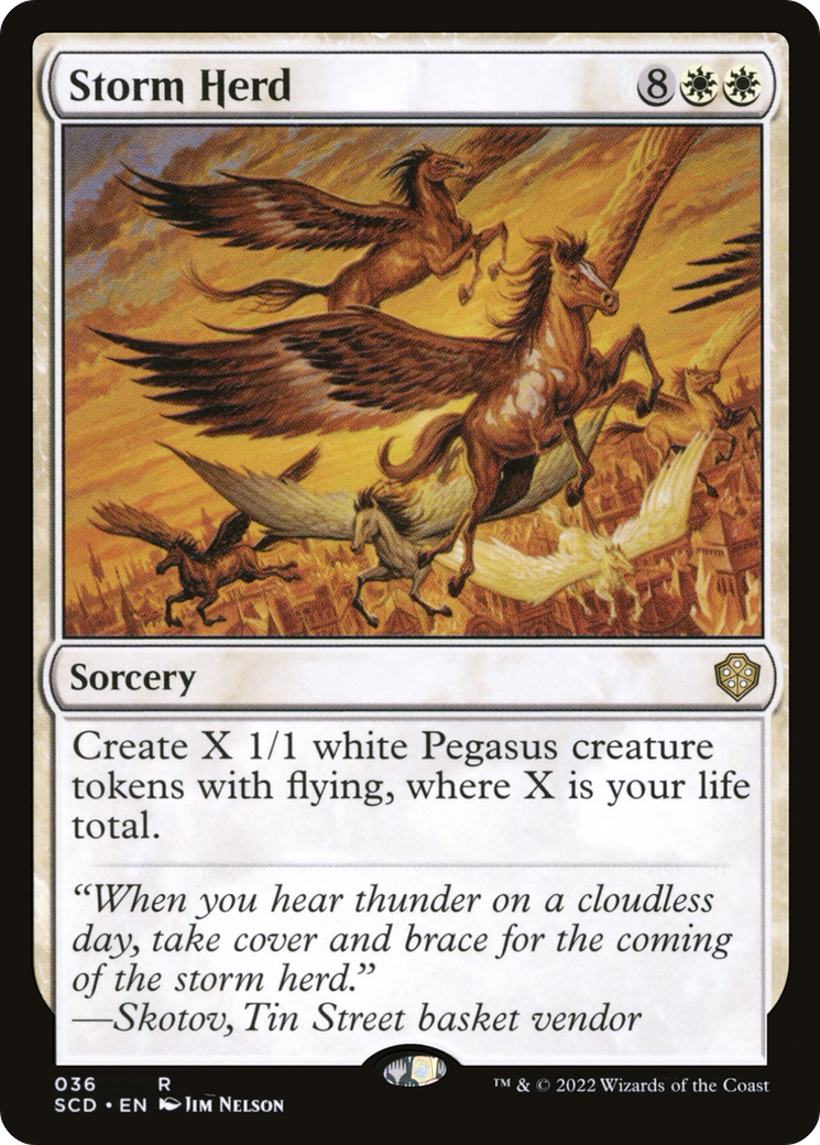 Image of Storm Herd (SCD-036) - Starter Commander Decks