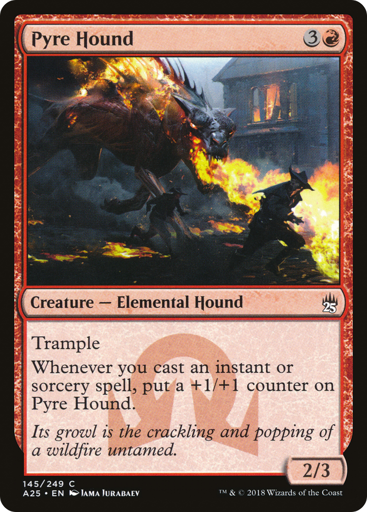 Image of Pyre Hound (A25-145) - Masters 25 Foil
