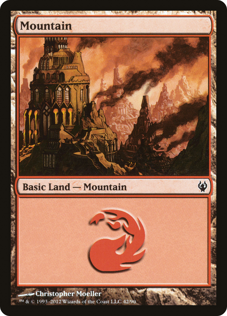 Image of Mountain (42) (DDJ-042) - Duel Decks: Izzet vs. Golgari
