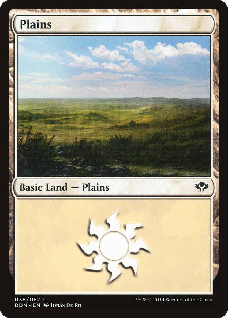Image of Plains (038) (DDN-038) - Duel Decks: Speed vs. Cunning
