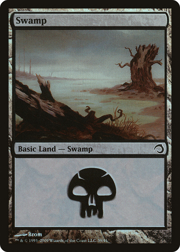 Image of Swamp (39) (PDS-039) - Premium Deck Series: Slivers Foil
