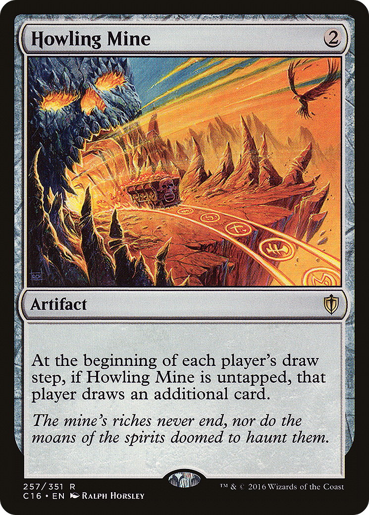 Image of Howling Mine (C16-257) - Commander 2016