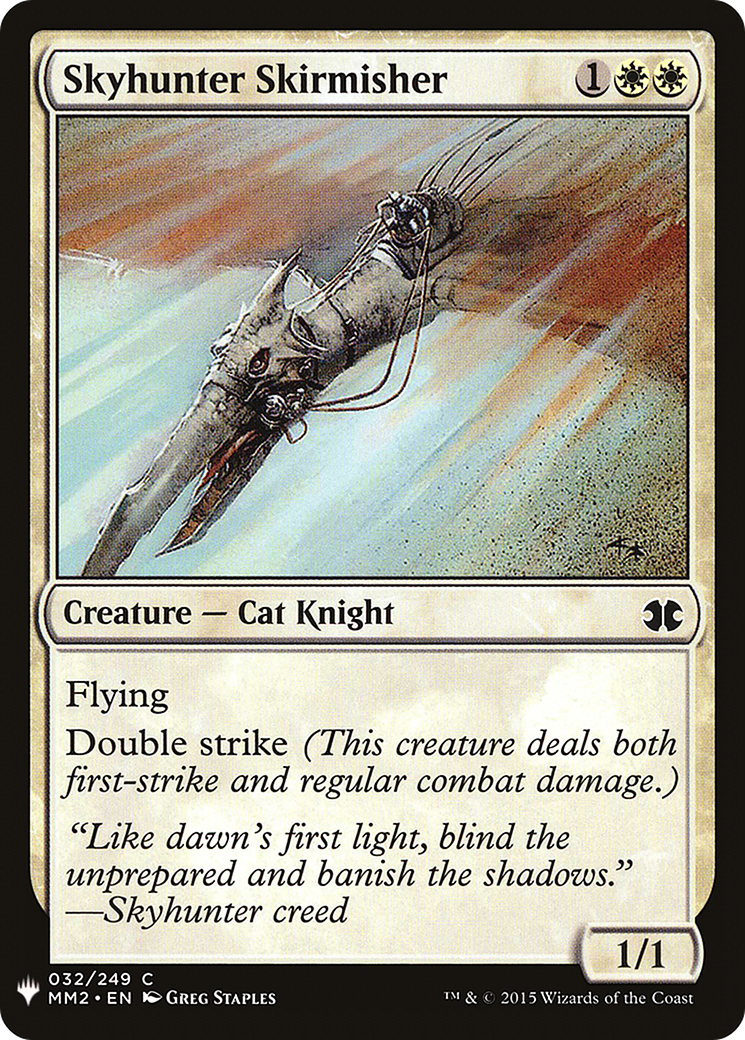 Image of Skyhunter Skirmisher (LIST-MM2-32) - The List