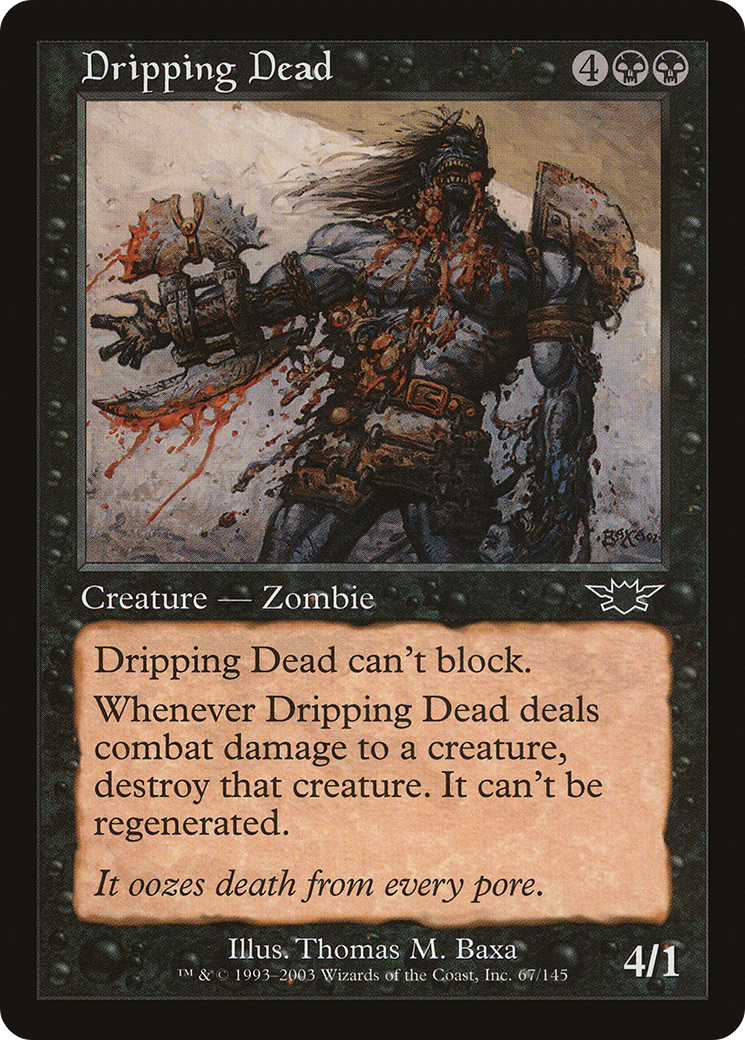 Image of Dripping Dead (LGN-067) - Legions Foil