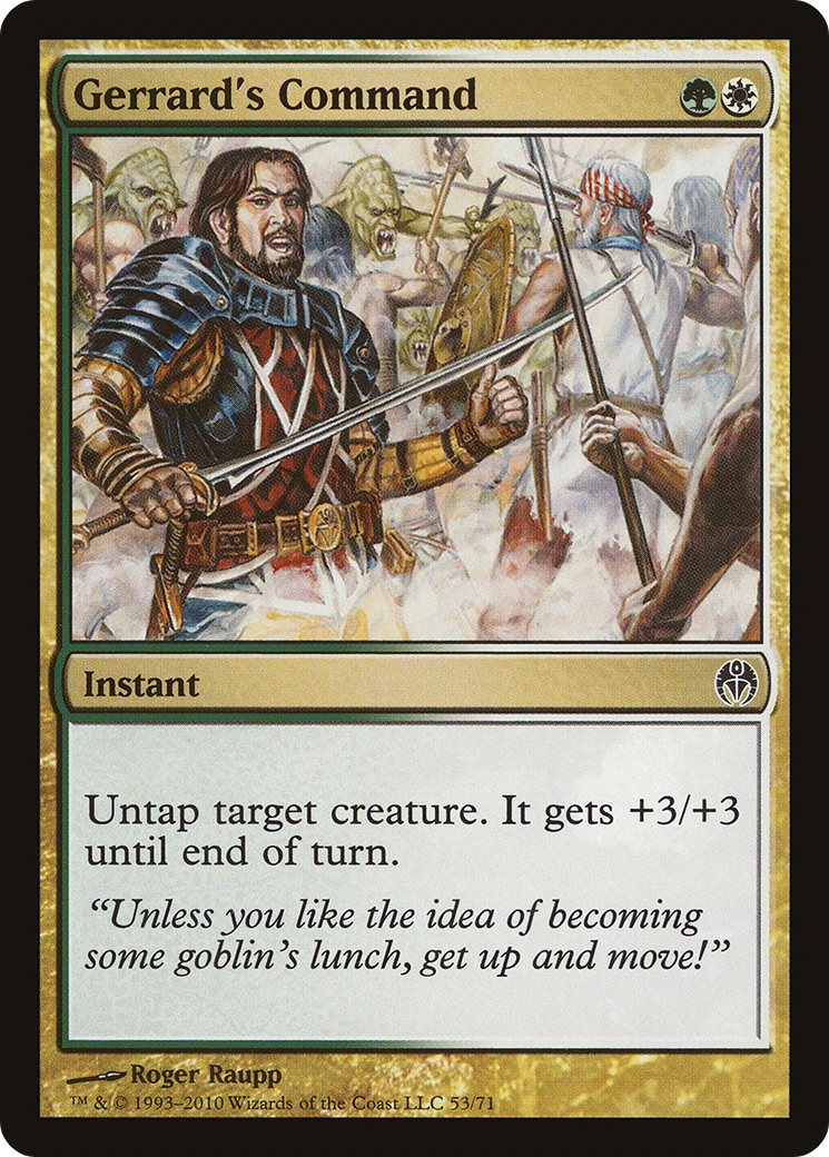Image of Gerrard's Command (DDE-053) - Duel Decks: Phyrexia vs. the Coalition