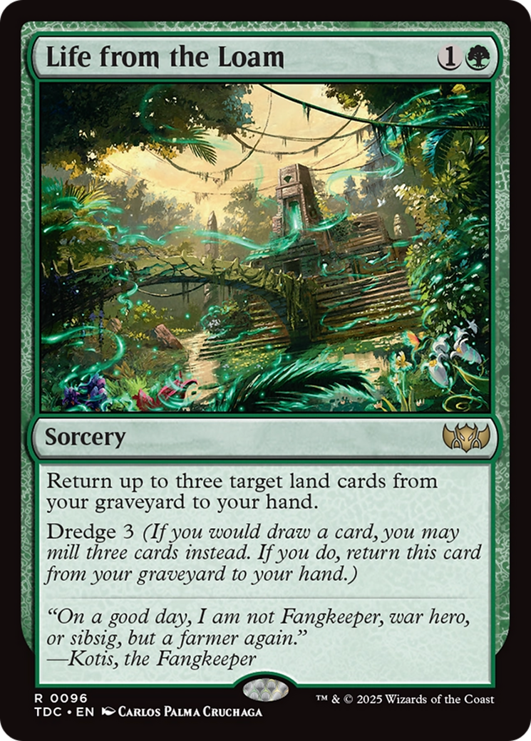 Image of Life from the Loam (TDC-096) - Commander: Tarkir: Dragonstorm