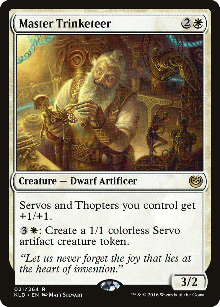 Image of Master Trinketeer (KLD-021) - Kaladesh Foil
