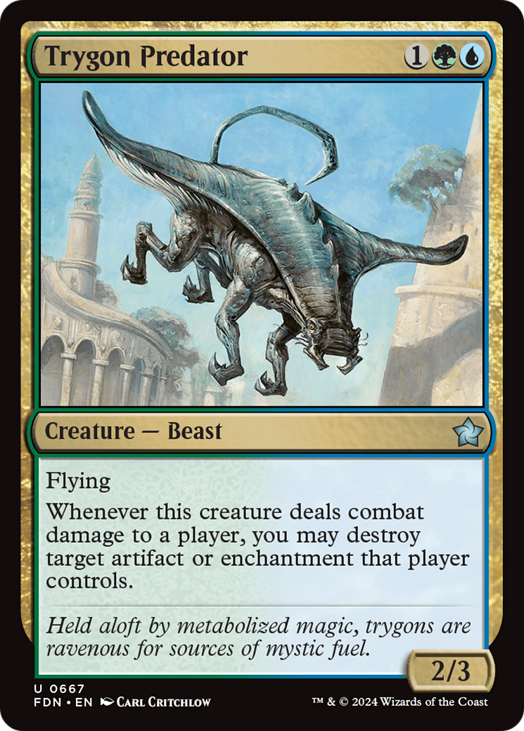 Image of Trygon Predator (FDN-667) - Foundations