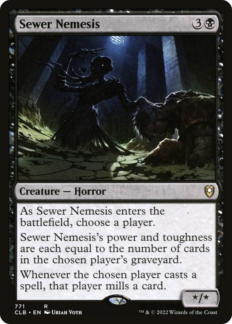 Image of Sewer Nemesis (CLB-771) - Commander Legends: Battle for Baldur's Gate