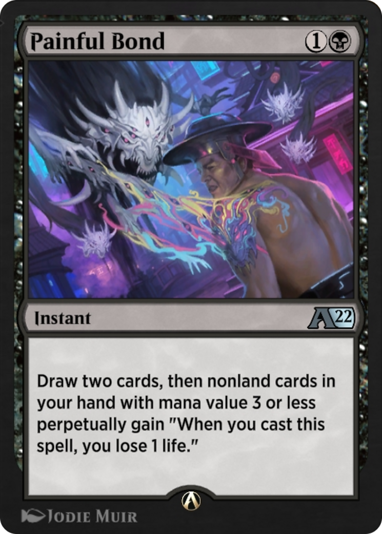 Image of Painful Bond (YNEO-012) - Alchemy: Kamigawa