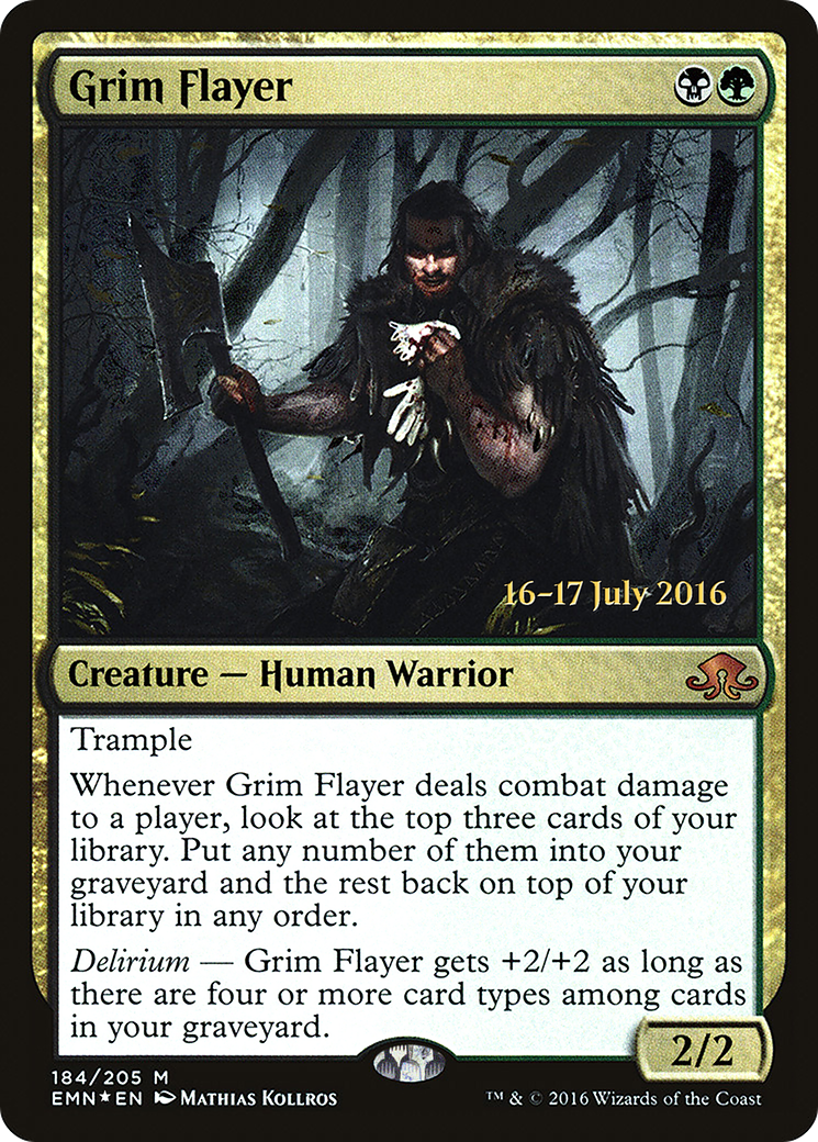 Image of Grim Flayer (PRE-184) - Eldritch Moon Promos Foil