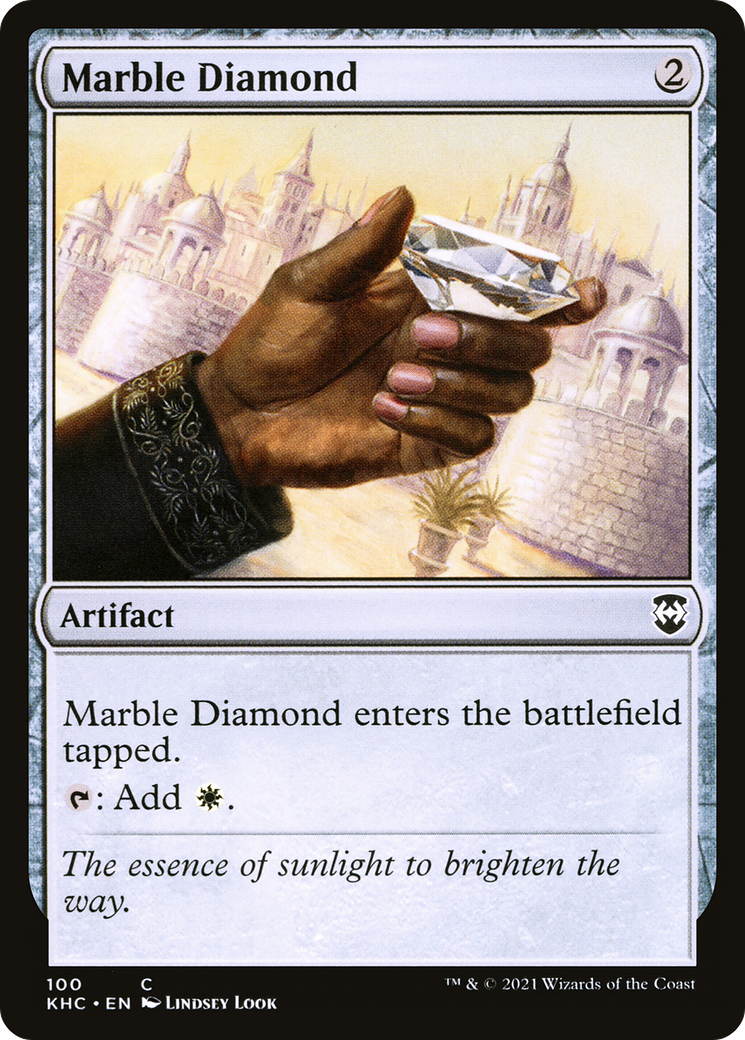 Image of Marble Diamond (KHC-100) - Kaldheim Commander