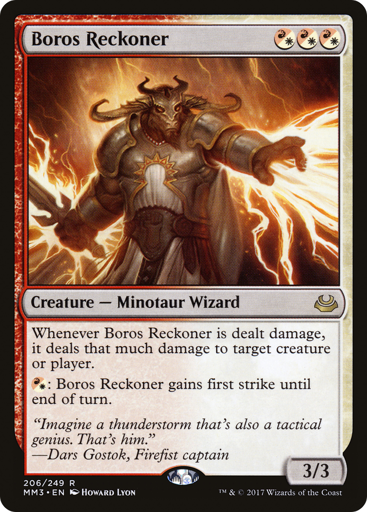 Image of Boros Reckoner (MM3-206) - Modern Masters 2017