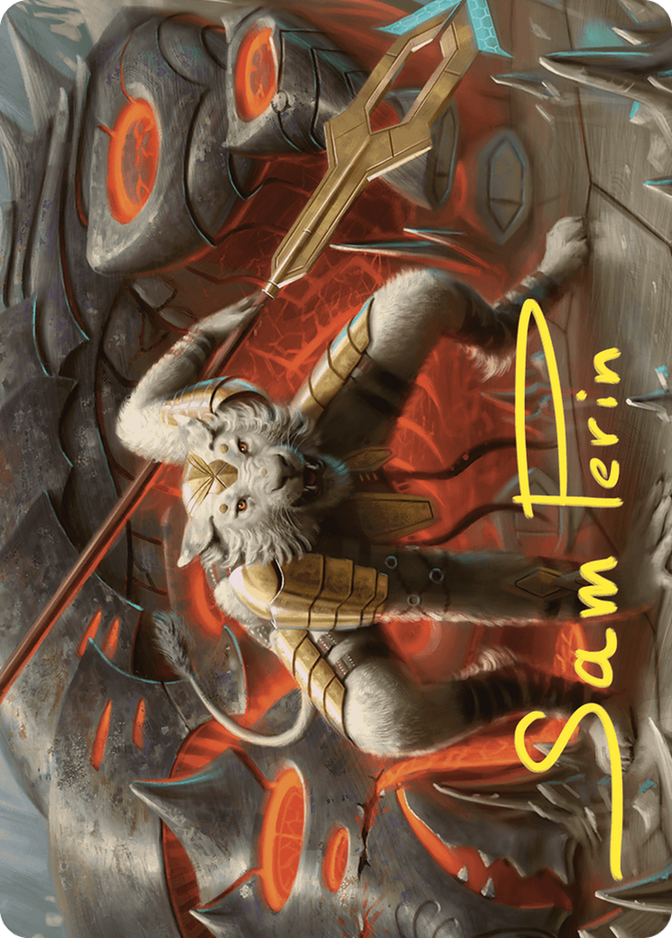 Image of Sunspear Shikari // Sunspear Shikari (ACMM-004) - Commander Masters Art Series (Borderless) Foil