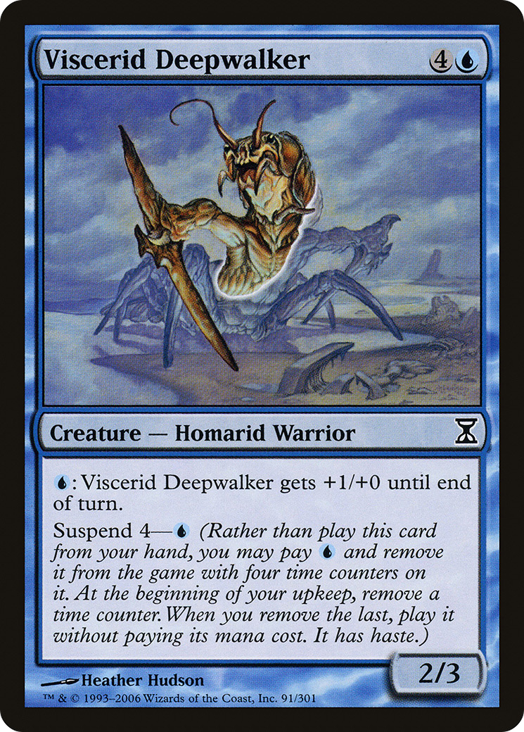 Image of Viscerid Deepwalker (TSP-091) - Time Spiral Foil