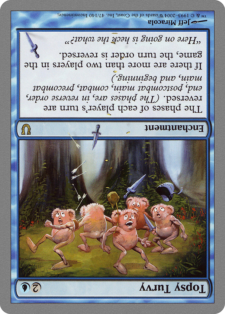Image of Topsy Turvy (UNH-047) - Unhinged
