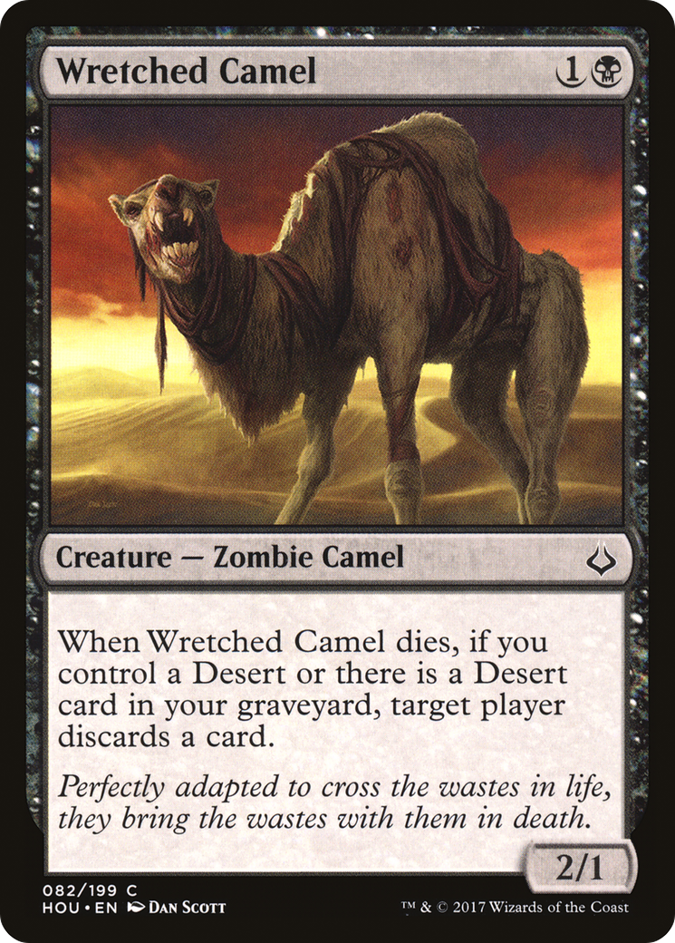 Image of Wretched Camel (HOU-082) - Hour of Devastation Foil