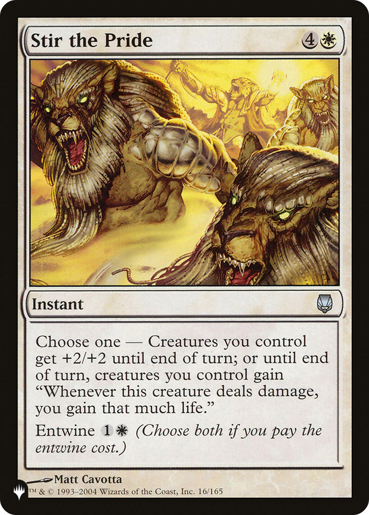 Image of Stir the Pride (LIST-DST-16) - The List