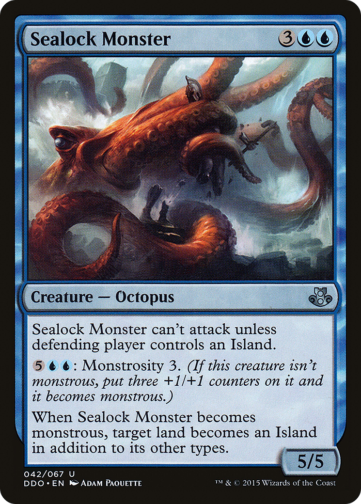 Image of Sealock Monster (DDO-042) - Duel Decks: Elspeth vs. Kiora