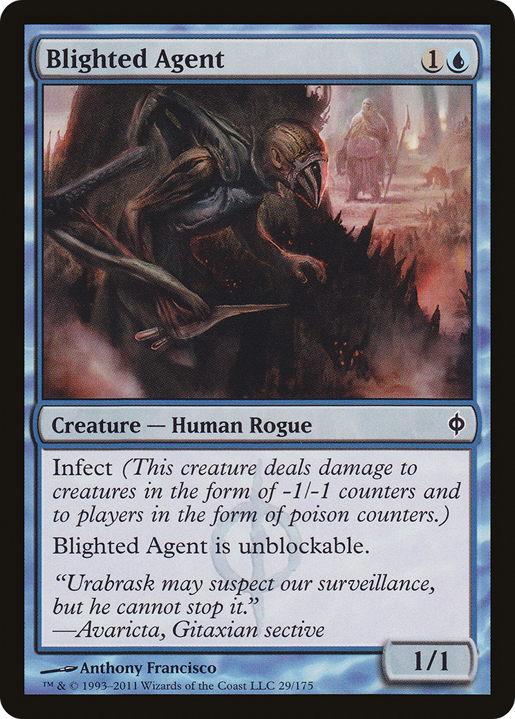 Image of Blighted Agent (NPH-029) - New Phyrexia