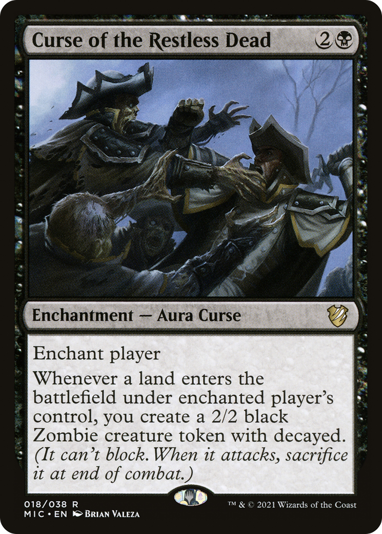 Image of Curse of the Restless Dead (MIC-018) - Midnight Hunt Commander