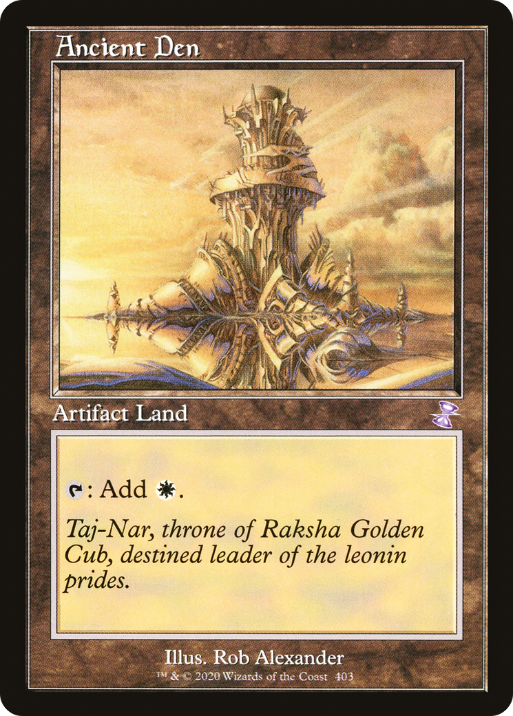 Image of Ancient Den (TSR-403) - Time Spiral Remastered Foil