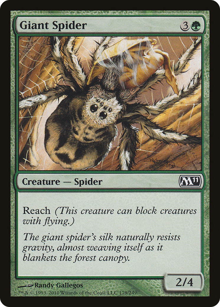 Image of Giant Spider (M11-179) - Magic 2011 Foil