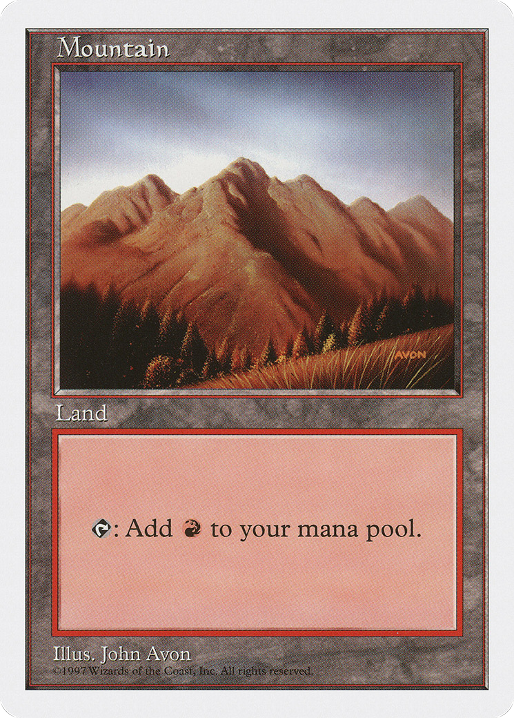 Image of Mountain (444) (5ED-444) - Fifth Edition