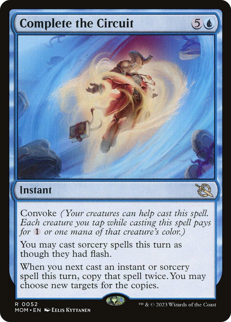 Image of Complete the Circuit (MOM-052) - March of the Machine Foil