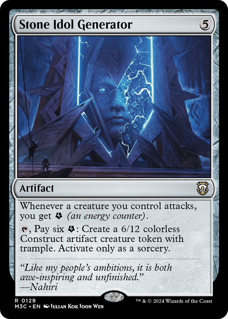 Image of Stone Idol Generator (M3C-129) - Modern Horizons 3 Commander