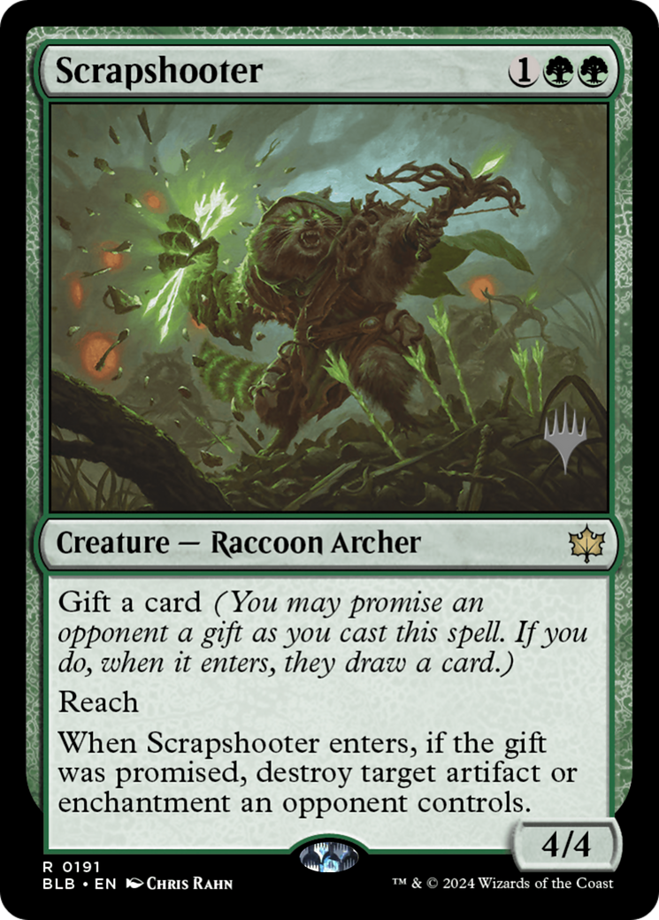 Image of Scrapshooter (PPBLB-191) - Bloomburrow Promos Foil