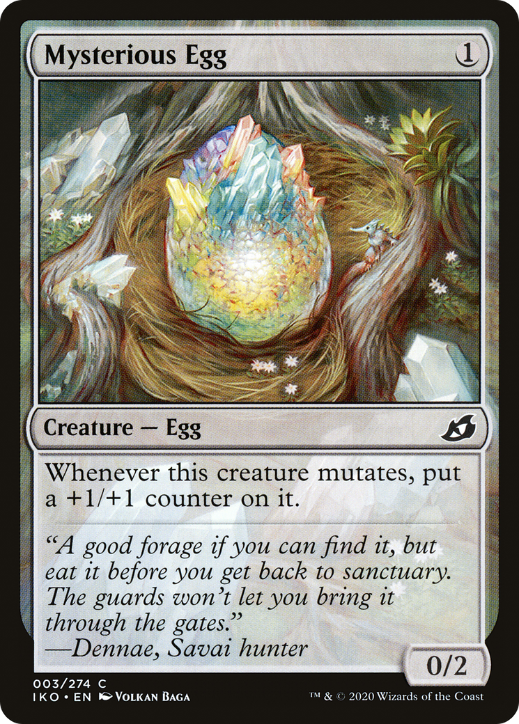 Image of Mysterious Egg (IKO-003) - Ikoria: Lair of Behemoths Foil