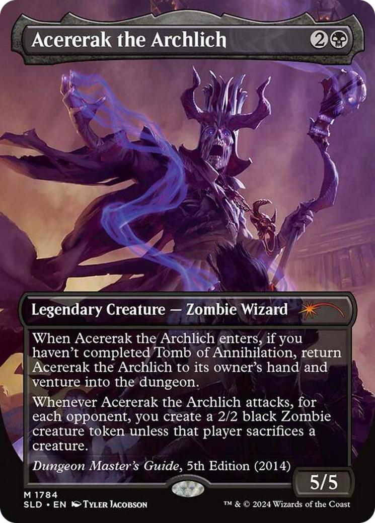 Image of Acererak the Archlich (SLD-1784) - Secret Lair Drop (Borderless)