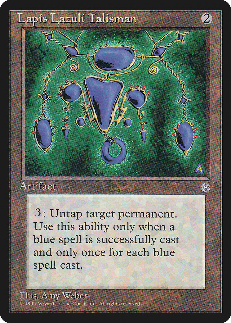 Image of Lapis Lazuli Talisman (ICE-) - Ice Age