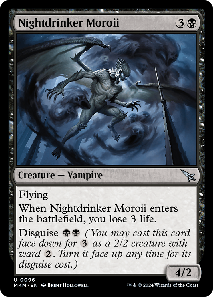 Image of Nightdrinker Moroii (MKM-096) - Murders at Karlov Manor Foil