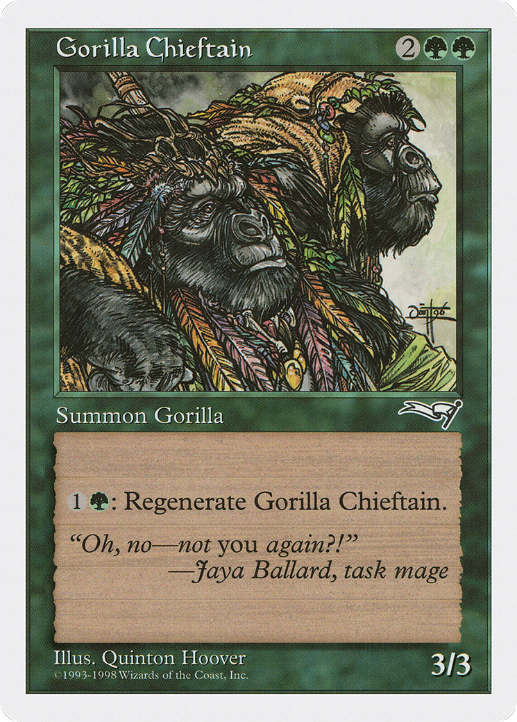 Image of Gorilla Chieftain (ATH-068) - Anthologies
