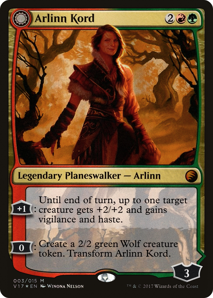 Image of Arlinn Kord (V17-003) - From the Vault: Transform: (Double Faced Transform) Foil
