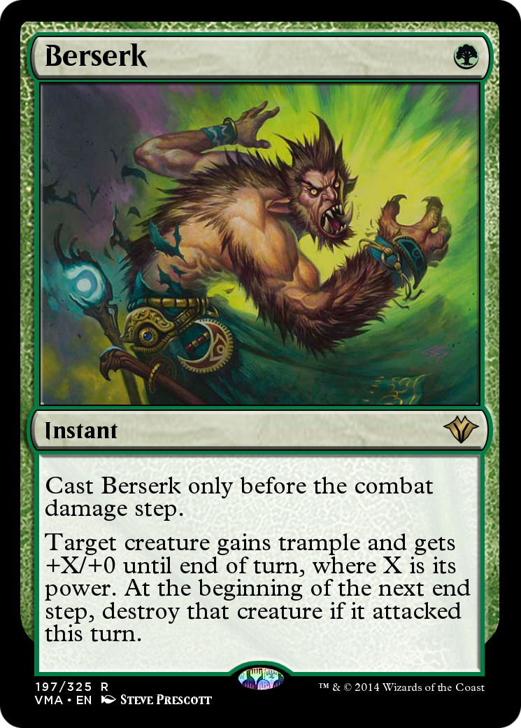 Image of Berserk (VMA-197) - Vintage Masters Foil