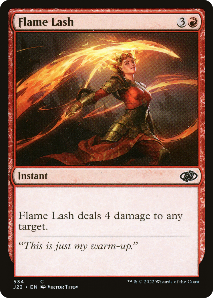 Image of Flame Lash (J22-534) - Jumpstart 2022