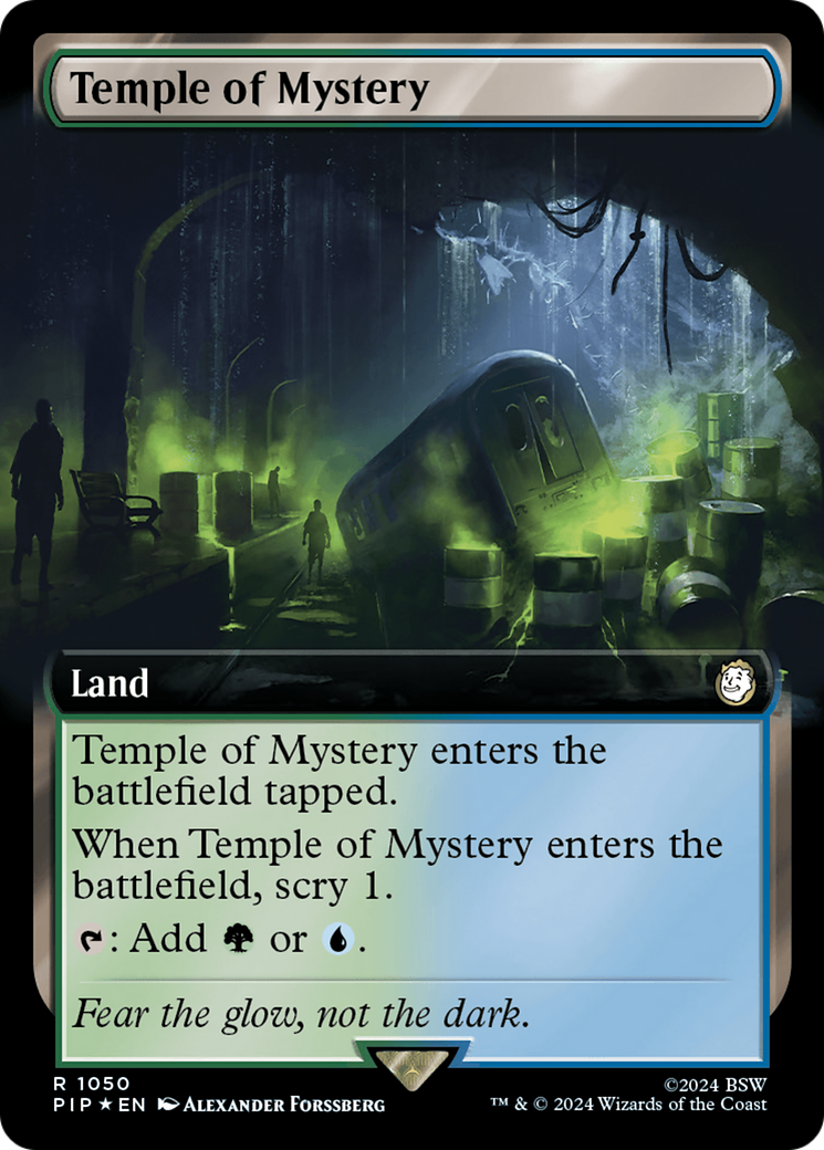 Image of Temple of Mystery (Extended Art) (Surge Foil) (PIP-1050) - Fallout: (Extended Art) Foil
